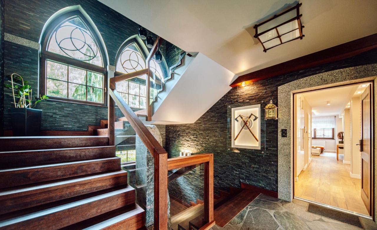 Dolina Wikingow-Apartament Suite Z Tarasem W Ogrodzie, Miejscem W Garazu I Dostepem Do Strefy Wellness Szklarska Poręba Esterno foto